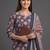 tailored women printed kurta with trousers with dupatta