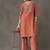 tailored women embroidered kurta with trousers