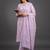 workwear women printed kurta with trousers with dupatta