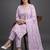 workwear women printed kurta with trousers with dupatta