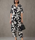 tailored printed a-line kurta sets