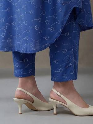 workwear printed a-line kurta sets 6