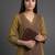 smart women colourblocked kurta with trousers