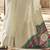 off_white woven design zari banarasi saree