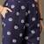 smart women printed kurta with trousers