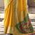 yellow woven design ethnic motifs zari banarasi saree
