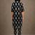 structured printed cotton kurta sets
