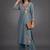 tailored women embroidered kurta with palazzos