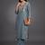 tailored women embroidered kurta with palazzos