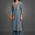 tailored women embroidered kurta with palazzos