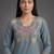 tailored women embroidered kurta with palazzos