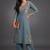 tailored women embroidered kurta with palazzos