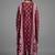 tailored women printed kurta with trousers with dupatta