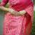 pink silk blend saree