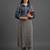 tailored women printed kurta with trousers