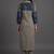 tailored women printed kurta with trousers