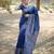 navy_blue silk blend saree