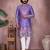 White heavy khadi cotton embroidery sequence work and print work premium designer only kurta