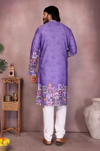 White heavy khadi cotton embroidery sequence work and print work premium designer only kurta
