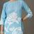 formal women printed kurta with trousers