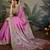 lavender ethnic motifs saree