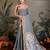 grey printed saree