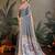 grey printed saree