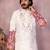Light pink heavy linen cotton embroidery sequence work premium designer only kurta