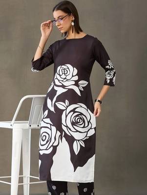 smart women kurta with trousers 3