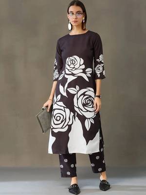 smart women kurta with trousers 6
