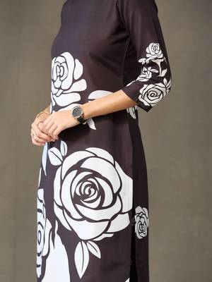 smart women kurta with trousers 7