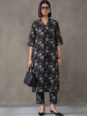 tailored printed cotton kurta sets 1
