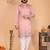Light pista heavy linen cotton embroidery sequence work premium designer only kurta