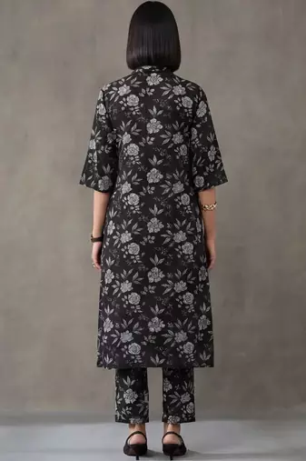 tailored printed cotton kurta sets