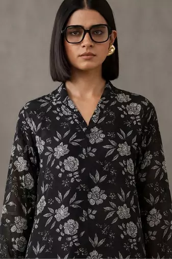 tailored printed cotton kurta sets