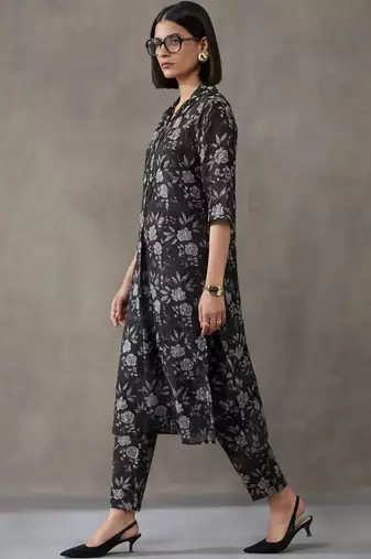 tailored printed cotton kurta sets