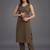 tailored women kurta with trousers with dupatta