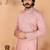 Light pista heavy linen cotton embroidery sequence work premium designer kurta pajama