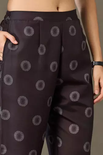 everyday workwear women printed kurta with palazzos