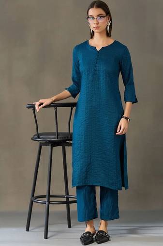 workwear women kurta with palazzos