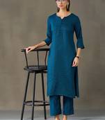 workwear women kurta with palazzos
