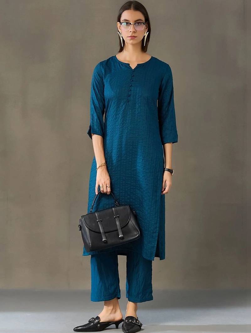 workwear women kurta with palazzos