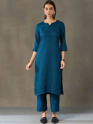 workwear women kurta with palazzos 3
