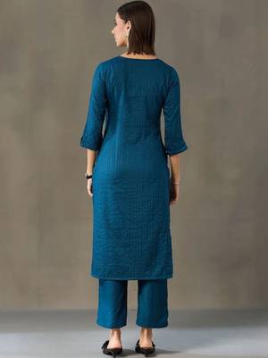 workwear women kurta with palazzos 6