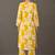 formal women printed kurta with palazzos