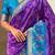 purple floral zari patola saree