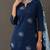 workwear women embroidered kurta with salwar with dupatta