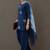 workwear women embroidered kurta with salwar with dupatta