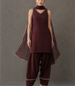 structured women kurta with patiala with dupatta