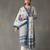 tailored women printed kurta with trousers with dupatta